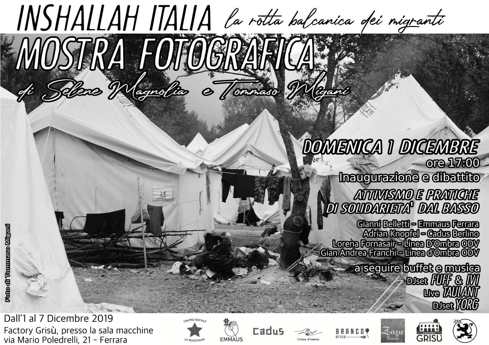 Inshallah Italia - Inaugurazione e dibattito