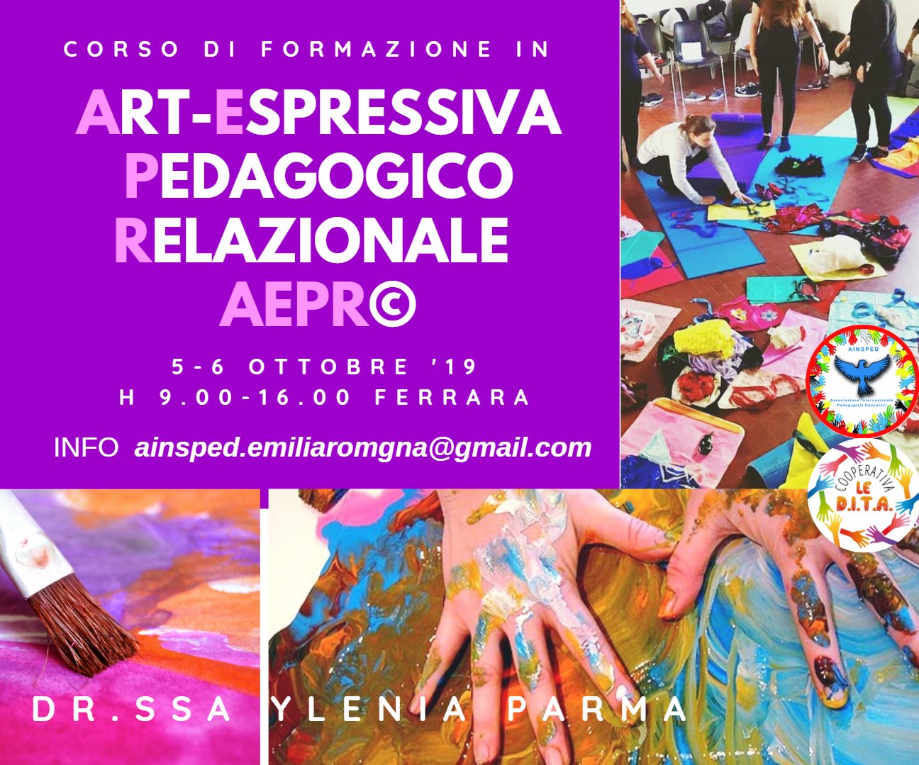 Corso di Formazione Art-Espressiva Pedagogico Relazione-AEPR©