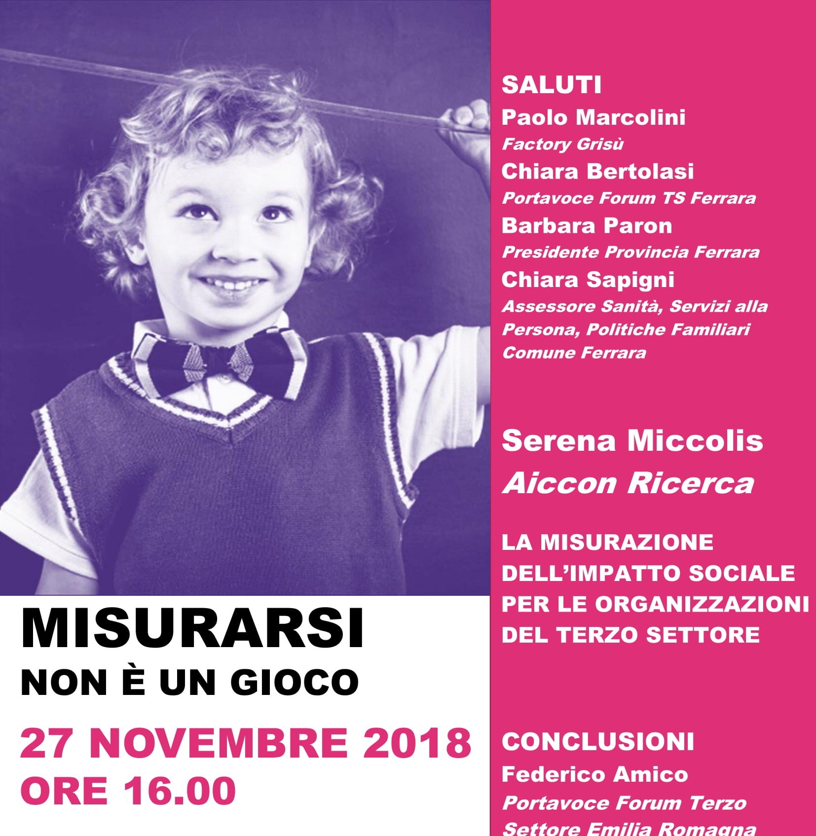 Misurarsi non è un gioco