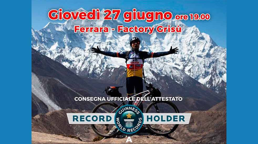Festeggio il mio Guinness WORLD Record