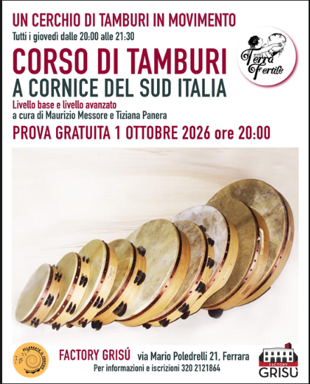 Lab tamburi a cornice