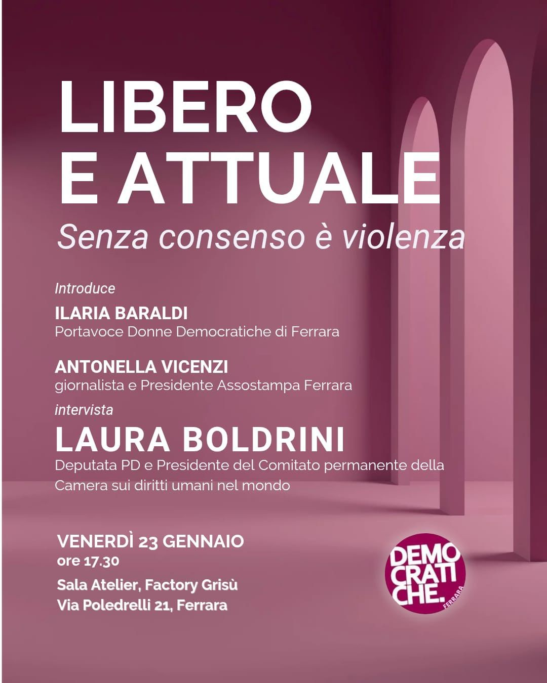 PD Donne Democratiche | Libero e attuale